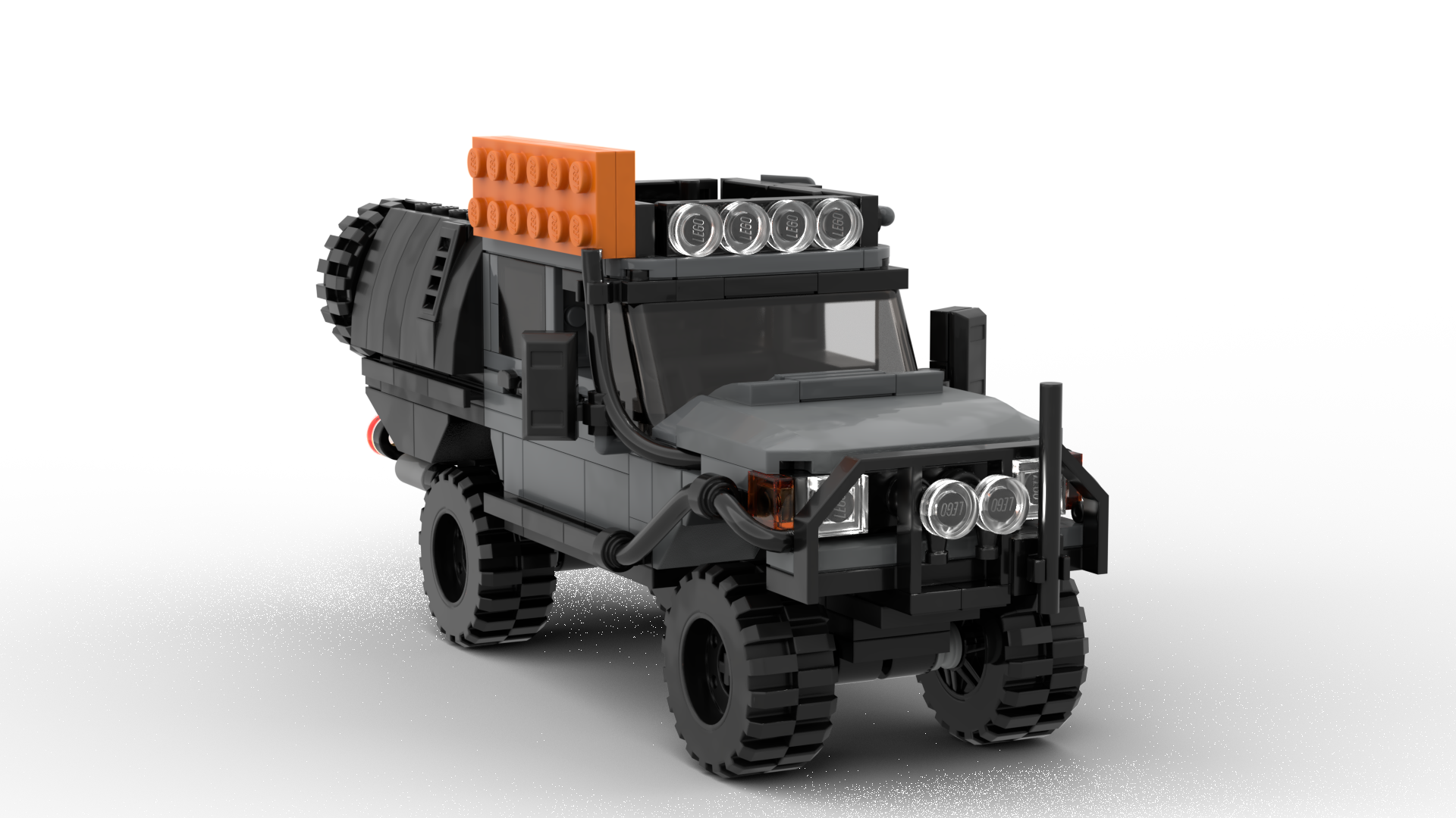 Grey 79 Series Landcruiser Bricked Troopcarriers Australia